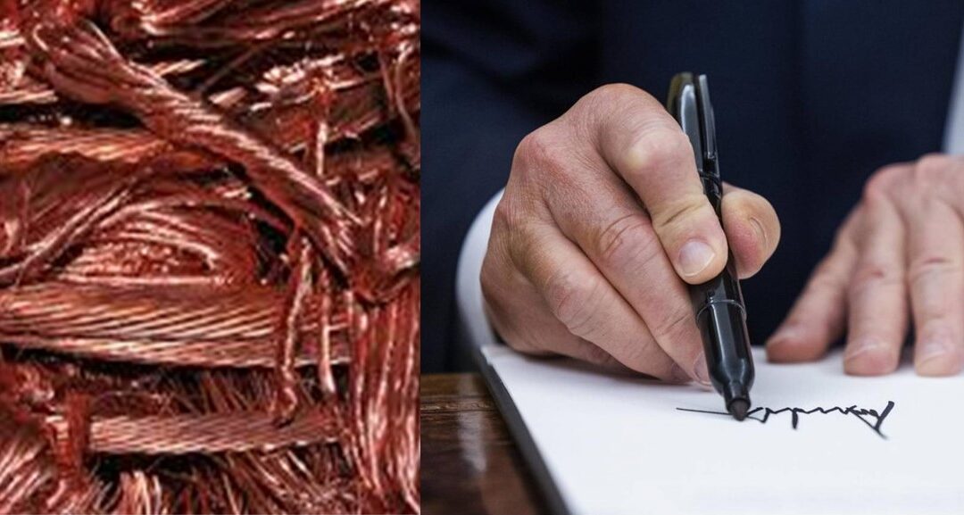 Respiro para Chile: Trump excluye al cobre refinado del arancel del 50%